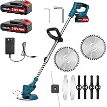 Amazon.co.jp: 【 新型草刈り機 充電式 電動 芝刈り機 ナイロン